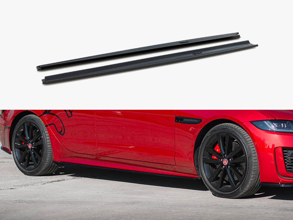 Maxton Design Side Skirts Diffusers Jaguar XE R-Dynamic X760 Facelift - JA-XE-1F-RDYNAMIC-SD1G - Image 1