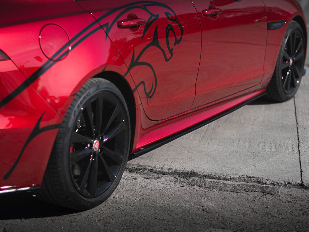 Maxton Design Side Skirts Diffusers Jaguar XE R-Dynamic X760 Facelift - JA-XE-1F-RDYNAMIC-SD1G - Image 3