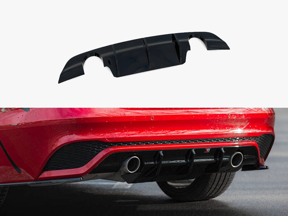Maxton Design Rear Valance Jaguar XE R-Dynamic X760 Facelift - JA-XE-1F-RDYNAMIC-RS1G - Image 1