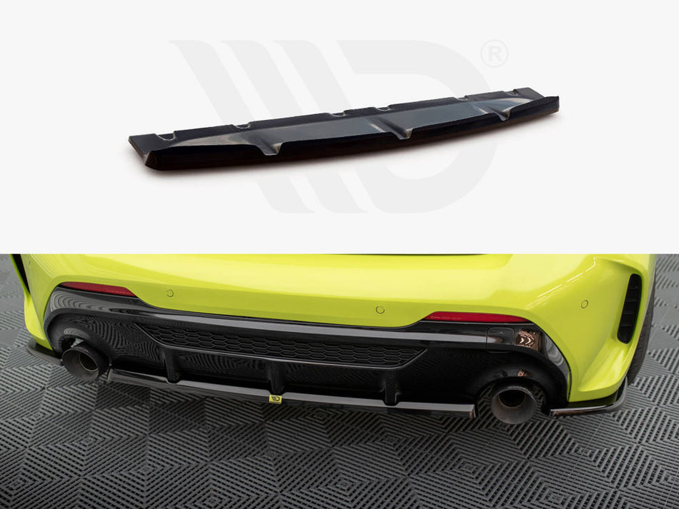 MAXTON DESIGN Central Rear Splitter V.2 BMW M135i F40
