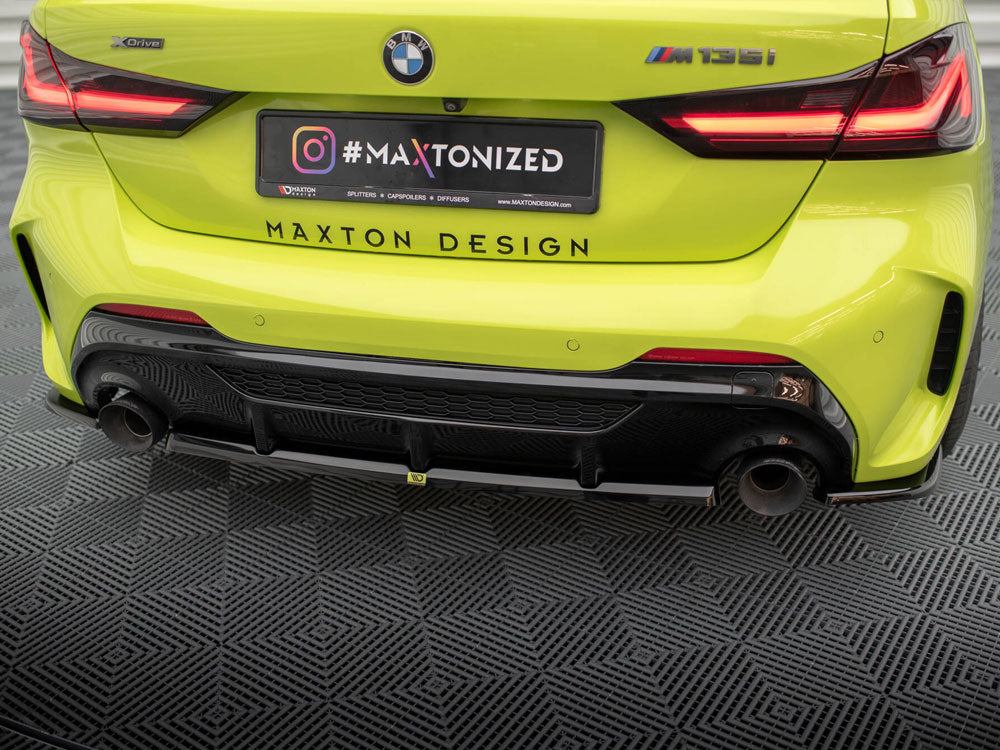 Maxton Design Central Rear Splitter V.2 BMW M135i F40 - BM-1-40-M-RD2G - Image 3