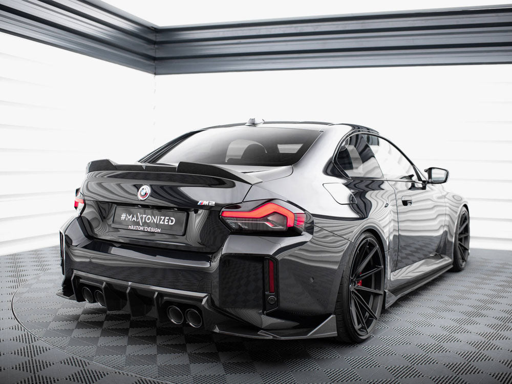 Maxton Design Carbon Fiber Rear Diffuser BMW M2 G87 - CF-BM-M2-G87-RS1-245-P - Image 2