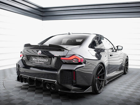 Maxton Design Carbon Fiber Rear Diffuser BMW M2 G87 - CF-BM-M2-G87-RS1-245-P - Image 2