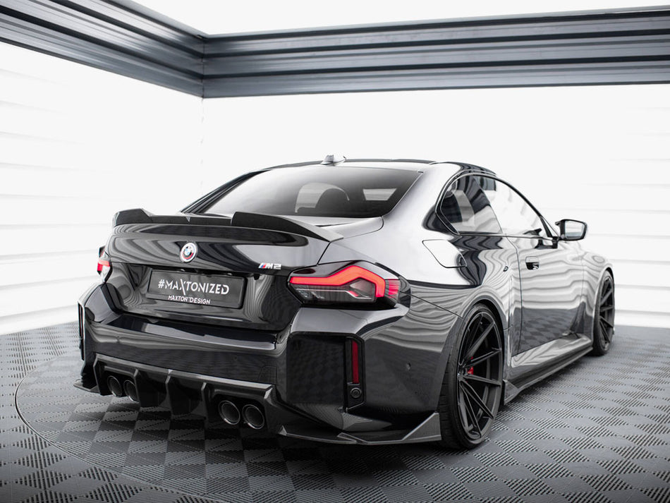 Maxton Design Carbon Fiber Rear Diffuser BMW M2 G87 - CF-BM-M2-G87-RS1-245-P - Image 2