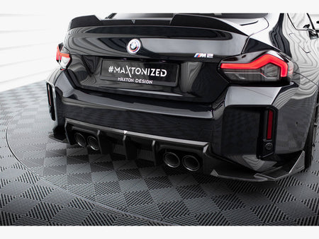 Maxton Design Carbon Fiber Rear Diffuser BMW M2 G87 - CF-BM-M2-G87-RS1-245-P - Image 3
