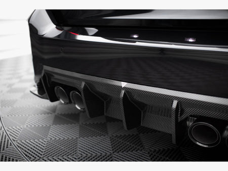 Maxton Design Carbon Fiber Rear Diffuser BMW M2 G87 - CF-BM-M2-G87-RS1-245-P - Image 4