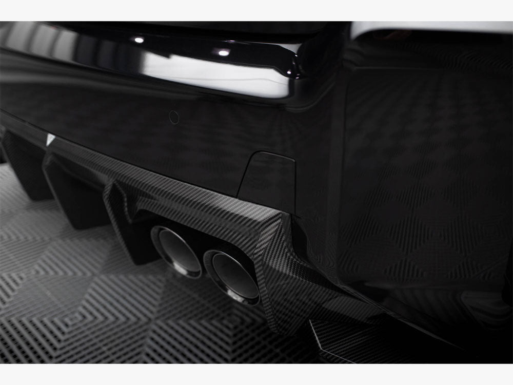 Maxton Design Carbon Fiber Rear Diffuser BMW M2 G87 - CF-BM-M2-G87-RS1-245-P - Image 5