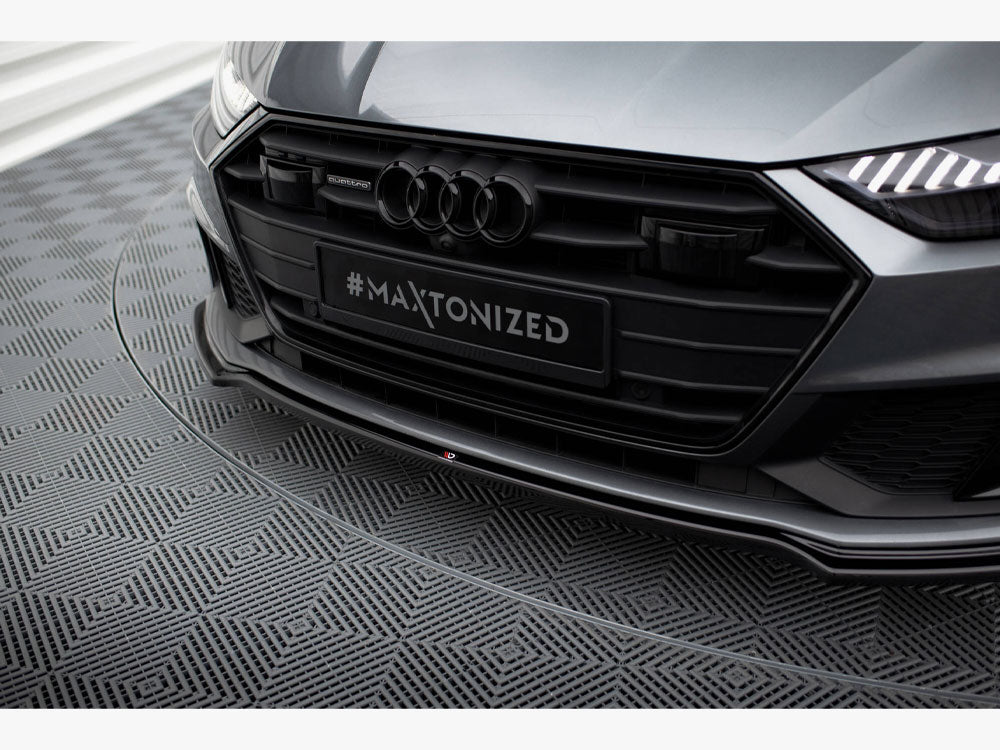 Maxton Design Front Splitter V.1 Audi A7 S-Line C8 / S7 C8 / C8 Facelift / S7 Facelift - AU-A7-C8-SLINE-FD1G - Image 4