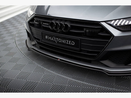 Maxton Design Front Splitter V.1 Audi A7 S-Line C8 / S7 C8 / C8 Facelift / S7 Facelift - AU-A7-C8-SLINE-FD1G - Image 4
