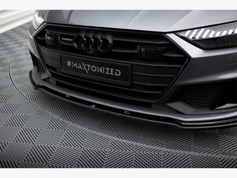 Maxton Design Front Splitter V.2 Audi A7 S-Line C8 / S7 C8 / C8 Facelift / S7 Facelift - AU-A7-C8-SLINE-FD2G - Image 4