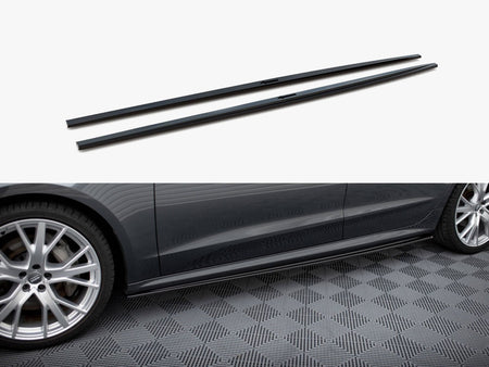 Maxton Design Side Skirts Diffusers Audi A7 S-Line C8 / S7 C8 / C8 Facelift / S7 Facelift - AU-A7-C8-SLINE-SD1G - Image 1