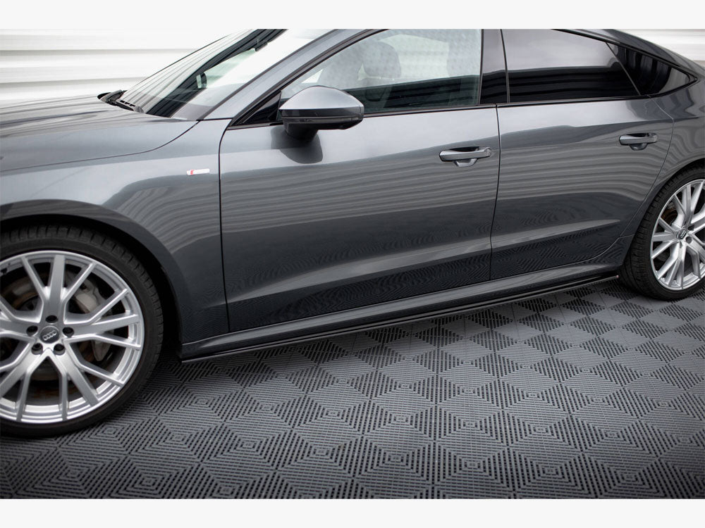 Maxton Design Side Skirts Diffusers Audi A7 S-Line C8 / S7 C8 / C8 Facelift / S7 Facelift - AU-A7-C8-SLINE-SD1G - Image 3