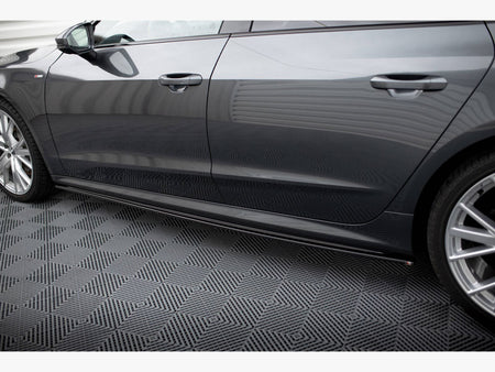 Maxton Design Side Skirts Diffusers Audi A7 S-Line C8 / S7 C8 / C8 Facelift / S7 Facelift - AU-A7-C8-SLINE-SD1G - Image 4
