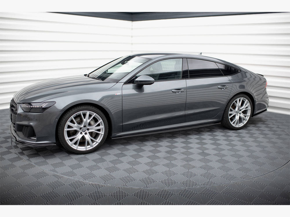 Maxton Design Side Skirts Diffusers Audi A7 S-Line C8 / S7 C8 / C8 Facelift / S7 Facelift - AU-A7-C8-SLINE-SD1G - Image 2