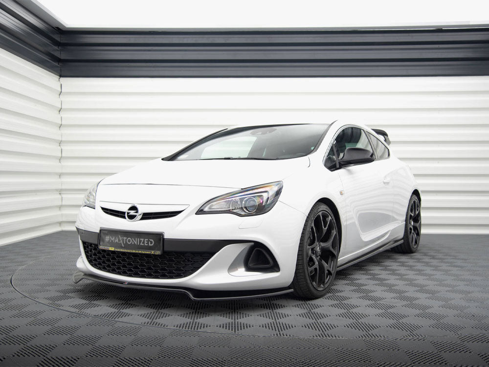 Maxton Design Front Splitter V.2 Opel Astra J OPC / VXR - OP-AS-4-OPC-FD2G - Image 2