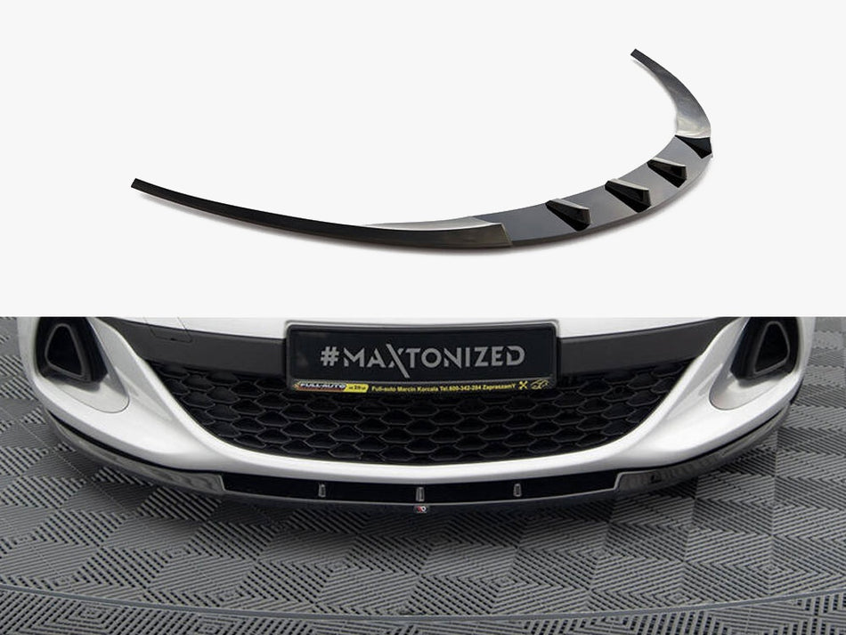 Maxton Design Front Splitter Opel Astra J OPC / VXR Nurburg - Carbon Look - OP-AS-4-OPC-NRB-FD1C - Image 1