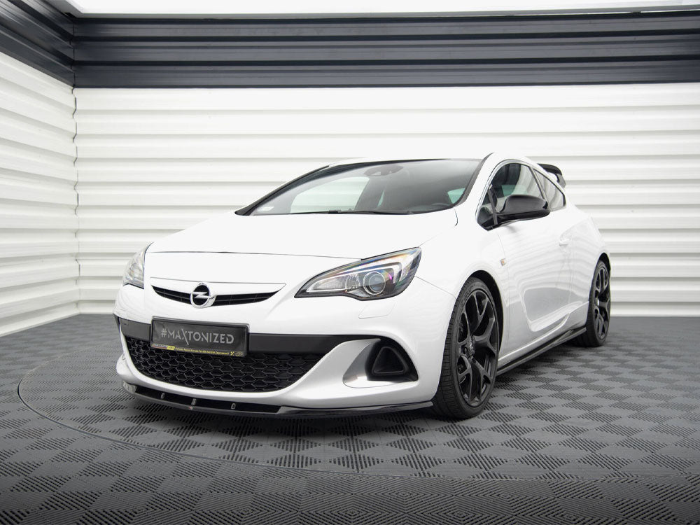 Maxton Design Front Splitter Opel Astra J OPC / VXR Nurburg - Carbon Look - OP-AS-4-OPC-NRB-FD1C - Image 2
