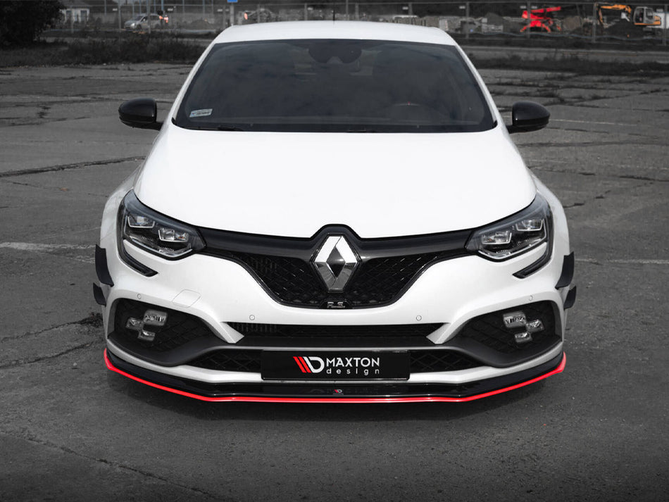 Maxton Design Front Splitter V.3 Renault Megane RS Mk4 - RE-ME-4-RS-FD2G+FD2RRED - Image 2