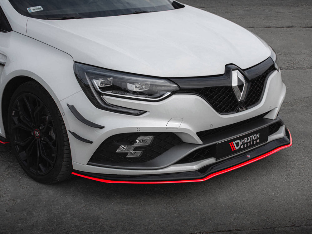 Maxton Design Front Splitter V.3 Renault Megane RS Mk4 - RE-ME-4-RS-FD2G+FD2RRED - Image 3