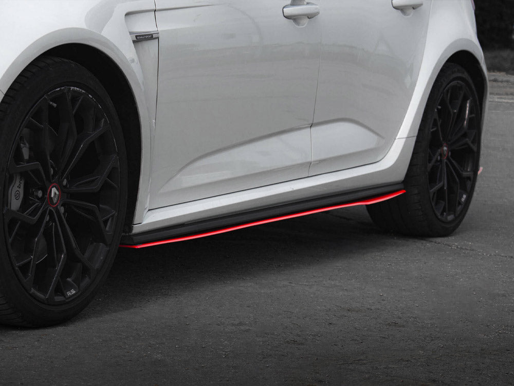Maxton Design Side Skirts Diffusers V.2 Renault Megane RS Mk4 - RE-ME-4-RS-SD1RED - Image 3