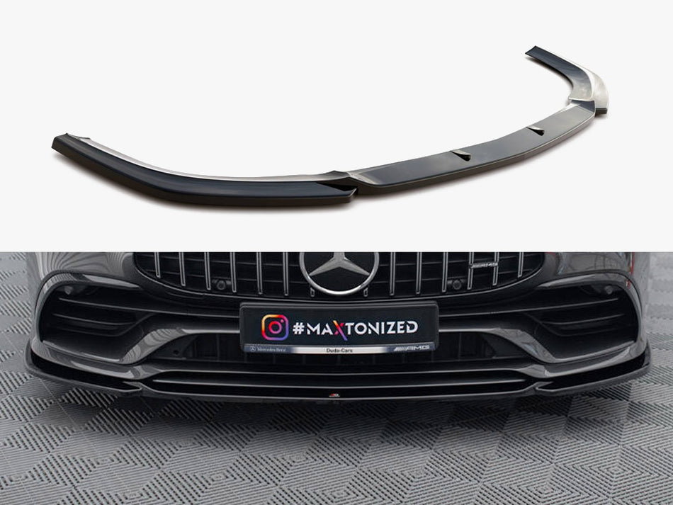 Maxton Design Front Splitter V.1 Mercedes-AMG GT 53 4-Door Coupe - ME-GT-4D-53-FD1G - Image 1