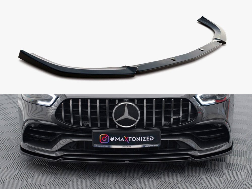 Maxton Design Front Splitter V.2 Mercedes-AMG GT 53 4-Door Coupe - ME-GT-4D-53-FD2G - Image 1