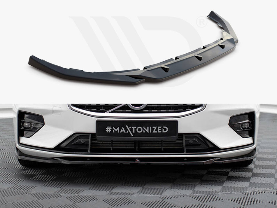 MAXTON DESIGN Front Splitter V.2 Volvo S60 / V60 R-Design Mk3