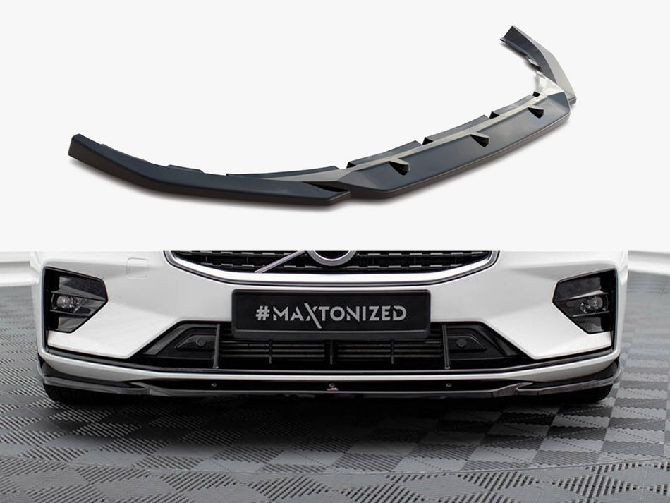 Maxton Design Front Splitter V.2 Volvo S60 / V60 R-Design Mk3 - VO-S60-3-RDESIGN-FD2G - Image 1