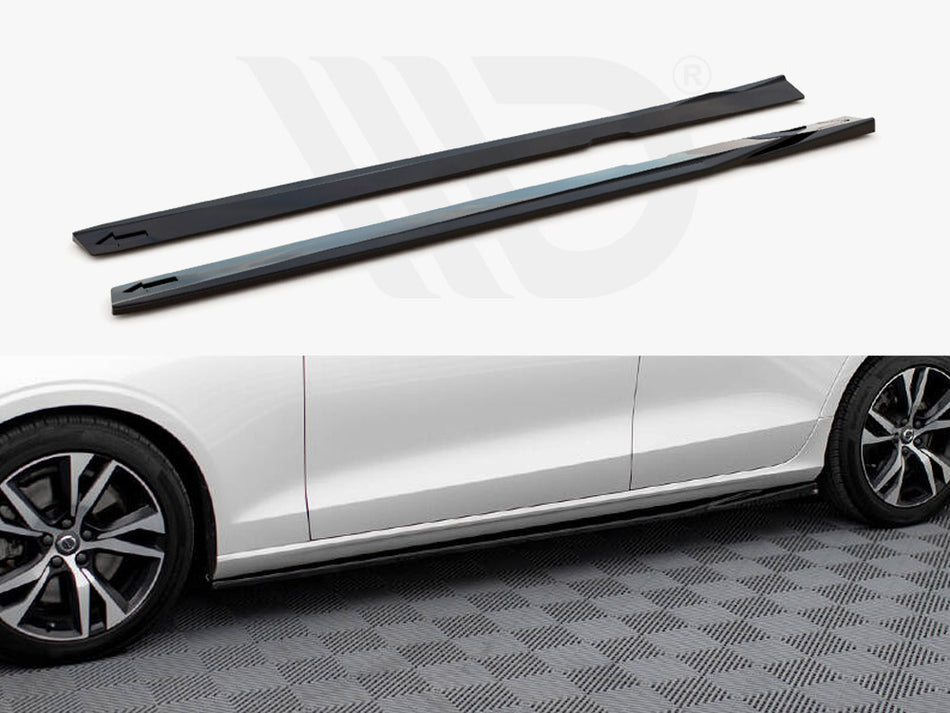 MAXTON DESIGN Side Skirts Diffusers V.1 Volvo S60 / V60 R-Design Mk3