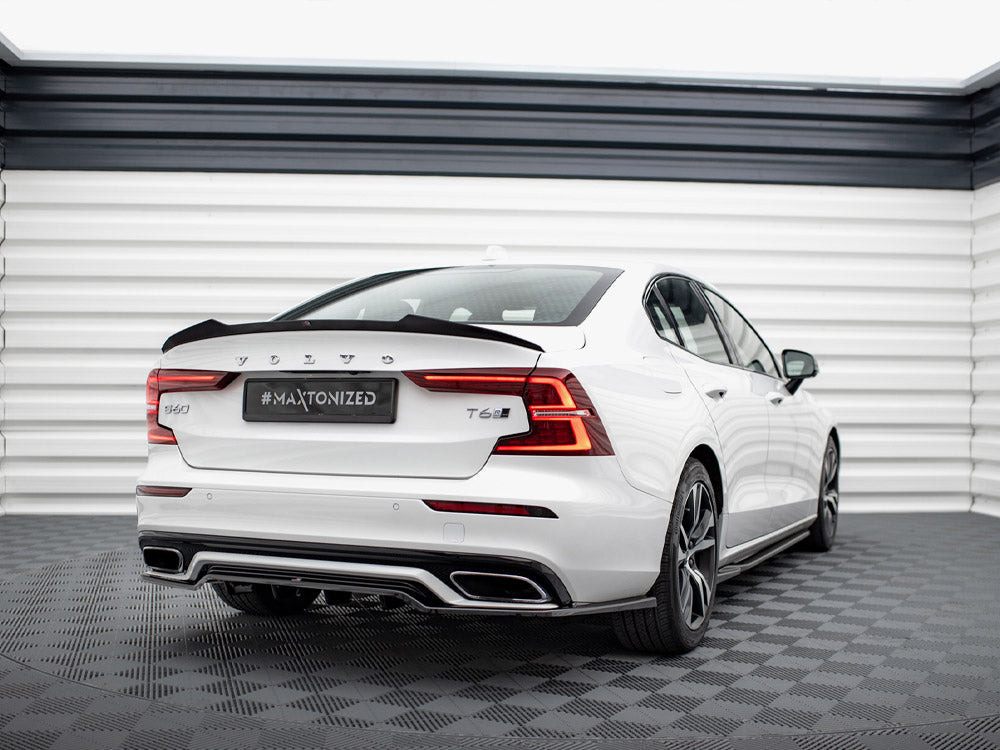 Maxton Design Rear Splitter (Vertical Bars) Volvo S60 / V60 R-Design Mk3 - VO-S60-3-RDESIGN-RD1G+RD2G - Image 2