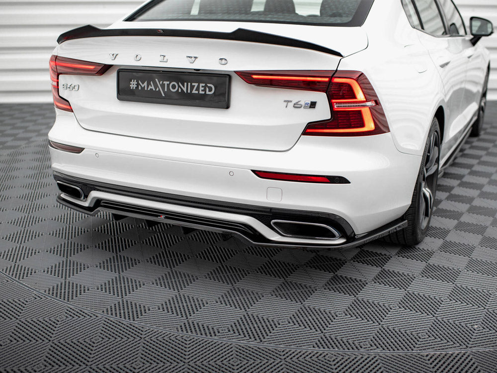 Maxton Design Rear Splitter (Vertical Bars) Volvo S60 / V60 R-Design Mk3 - VO-S60-3-RDESIGN-RD1G+RD2G - Image 3