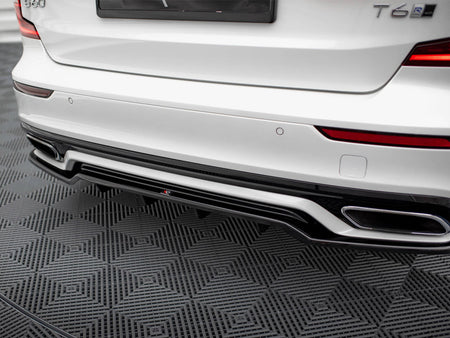 Maxton Design Rear Splitter (Vertical Bars) Volvo S60 / V60 R-Design Mk3 - VO-S60-3-RDESIGN-RD1G+RD2G - Image 4