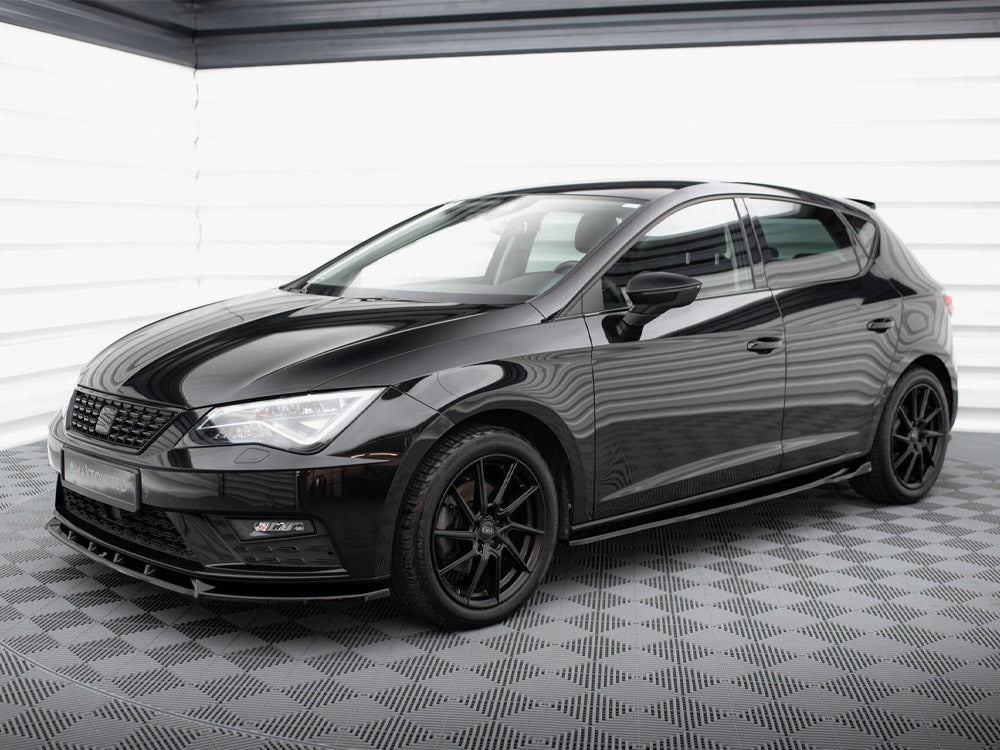 Maxton Design Side Skirts Diffusers V.4 Seat Leon Cupra / FR Mk3 FL - SE-LE-3F-CU-SD4G - Image 2