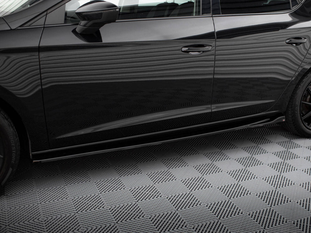 Maxton Design Side Skirts Diffusers V.4 Seat Leon Cupra / FR Mk3 FL - SE-LE-3F-CU-SD4G - Image 3