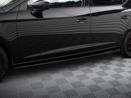 Maxton Design Side Skirts Diffusers V.4 Seat Leon Cupra / FR Mk3 FL - SE-LE-3F-CU-SD4G - Image 3