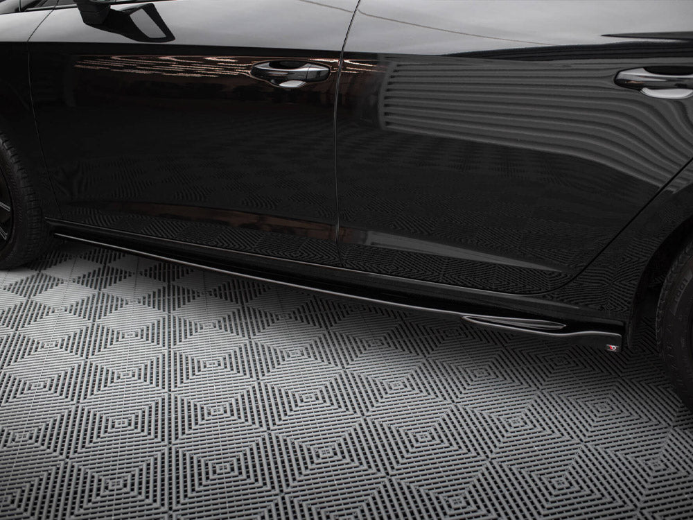 Maxton Design Side Skirts Diffusers V.4 Seat Leon Cupra / FR Mk3 FL - SE-LE-3F-CU-SD4G - Image 4