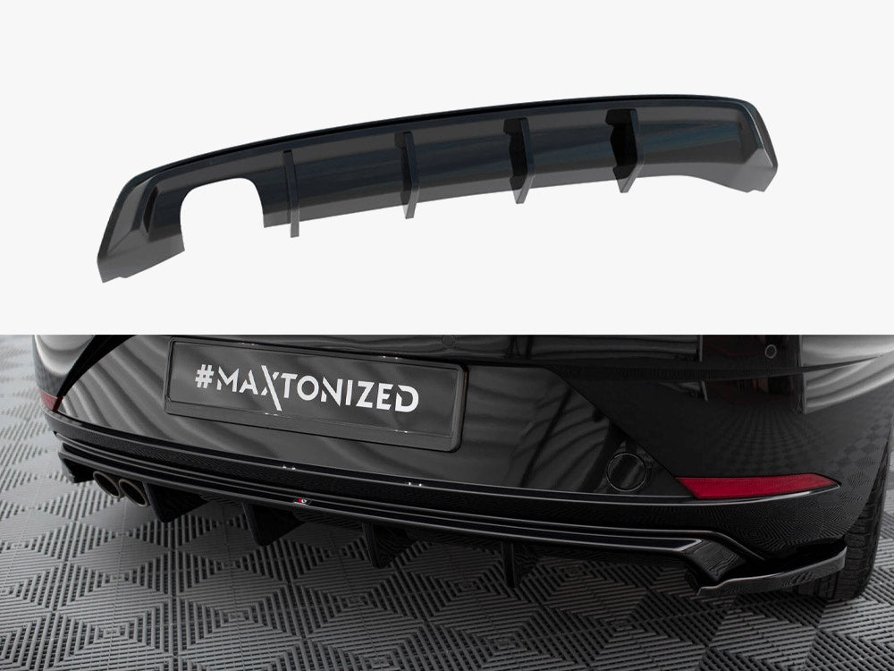 Maxton Design Rear Valance Seat Leon Mk3 Facelift - SE-LE-3F-RS1G - Image 1