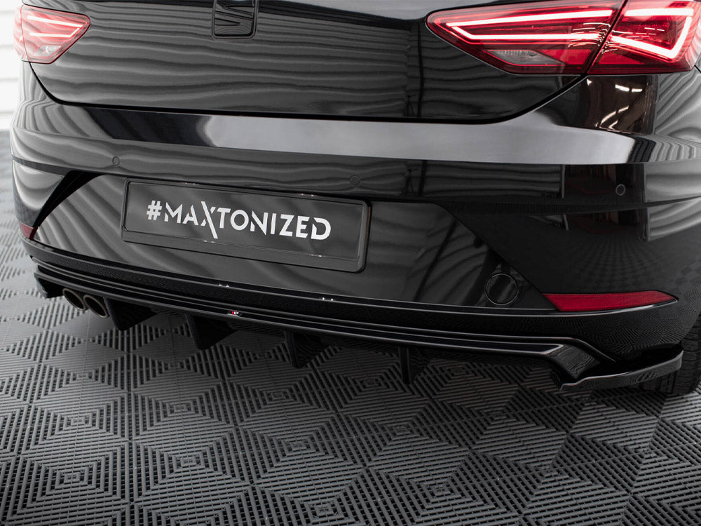 Maxton Design Rear Valance Seat Leon Mk3 Facelift - SE-LE-3F-RS1G - Image 3