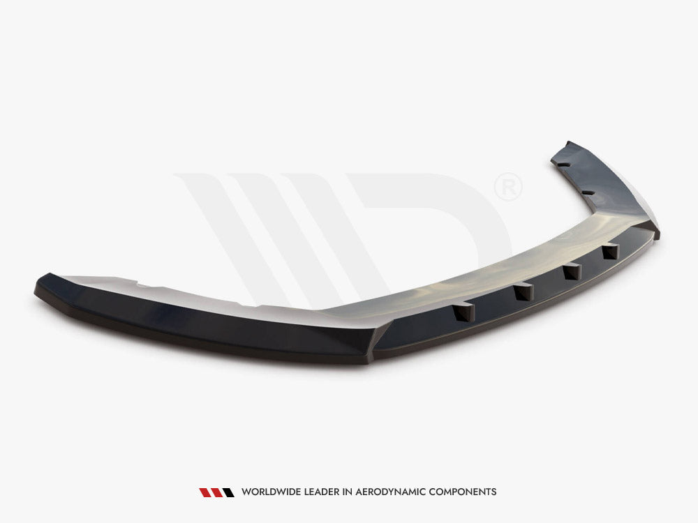 Maxton Design Front Splitter V.1 Seat Leon Mk3 Facelift - SE-LE-3F-FD1G - Image 5