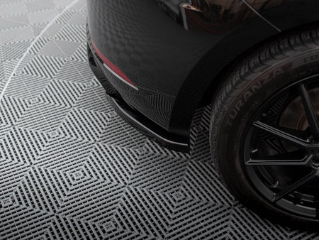 Maxton Design Rear Side Splitters V.2 Seat Leon Hatchback Mk3 Facelift - SE-LE-3F-RSD2G - Image 4