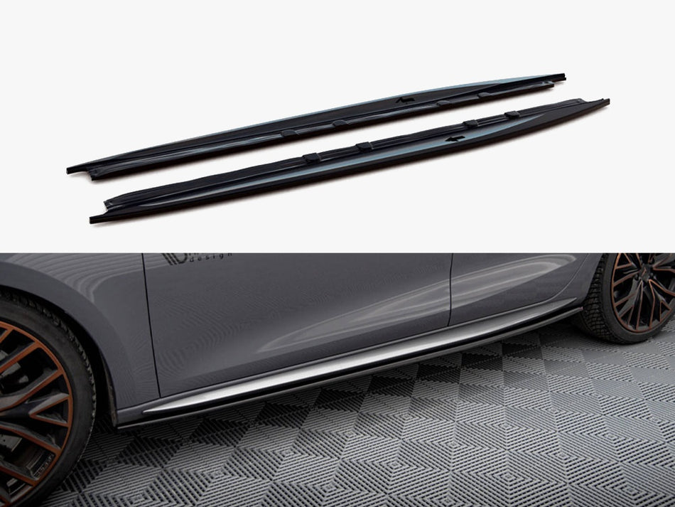 Maxton Design Side Skirts Diffusers Cupra Leon Aero Mk1 - CU-LE-1-AERO-SD1G - Image 1