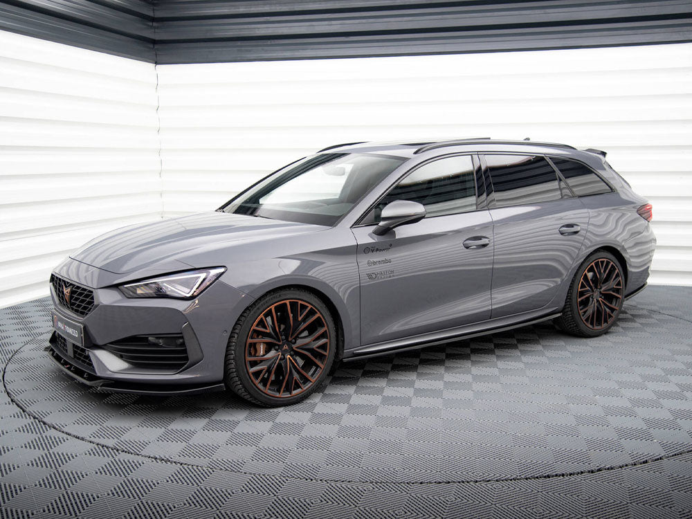 Maxton Design Side Skirts Diffusers Cupra Leon Aero Mk1 - CU-LE-1-AERO-SD1G - Image 2