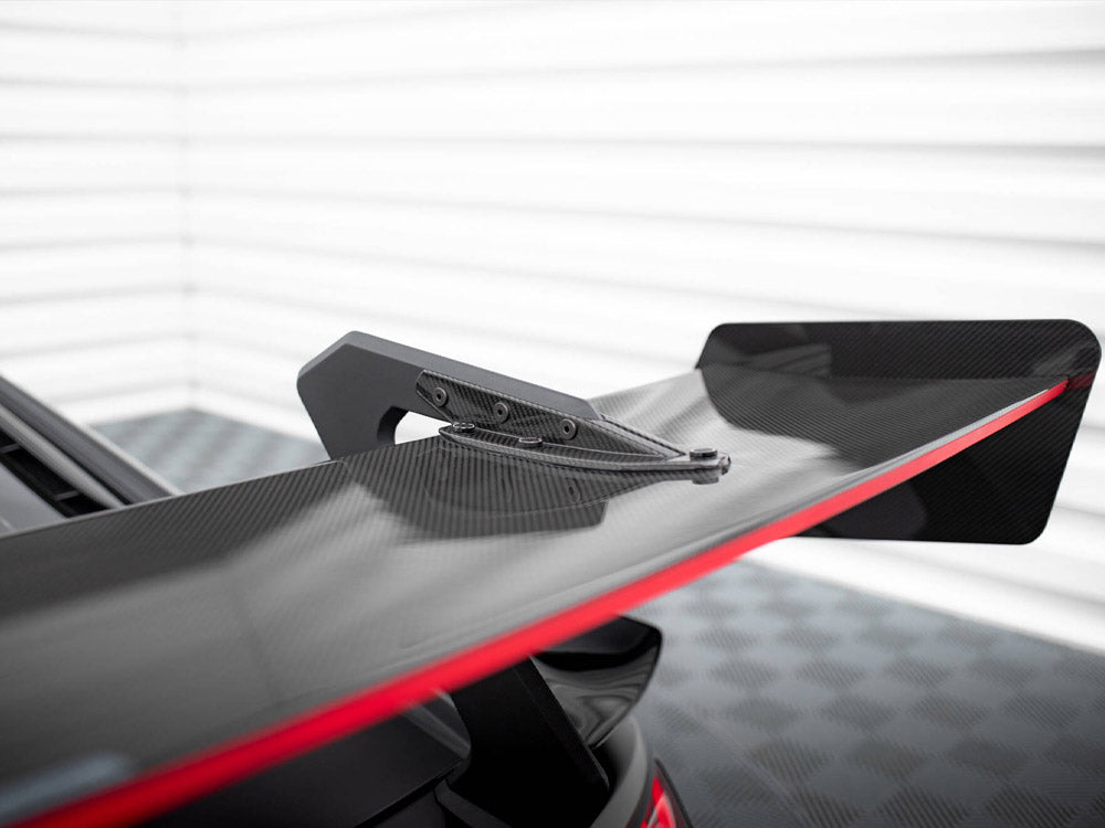 Maxton Design Carbon Spoiler + LED Audi R8 Mk2 - CF-AU-R8-2F-WING4-245-P+LED - Image 7