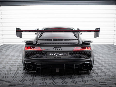 Maxton Design Carbon Spoiler + LED Audi R8 Mk2 - CF-AU-R8-2F-WING4-245-P+LED - Image 6