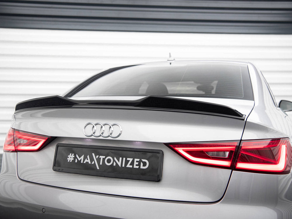 Maxton Design Spoiler CAP 3D Audi A3 / A3 S-Line / S3 Sedan 8V - AU-A3-8V-CAP3D1G - Image 3