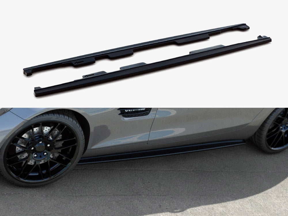 Maxton Design Side Skirts Diffusers Mercedes-AMG GT / GT S C190 Facelift - ME-AMG-GT-1-SD1G - Image 1