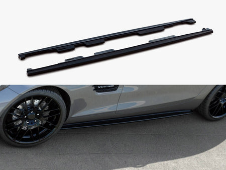 Maxton Design Side Skirts Diffusers Mercedes-AMG GT / GT S C190 Facelift - ME-AMG-GT-1-SD1G - Image 1