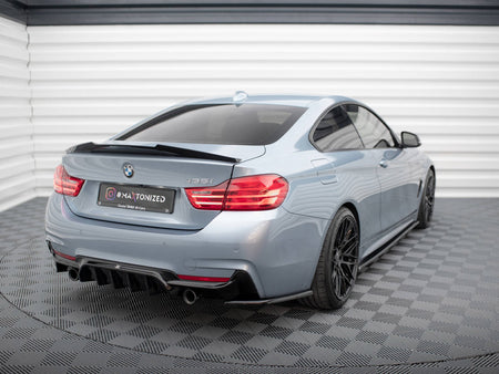 Maxton Design Rear Side Splitters V.4 BMW 4 Coupe / Gran Coupe M-Sport F32 / F36 - BM-4-F32-MPACK-RSD4G - Image 2