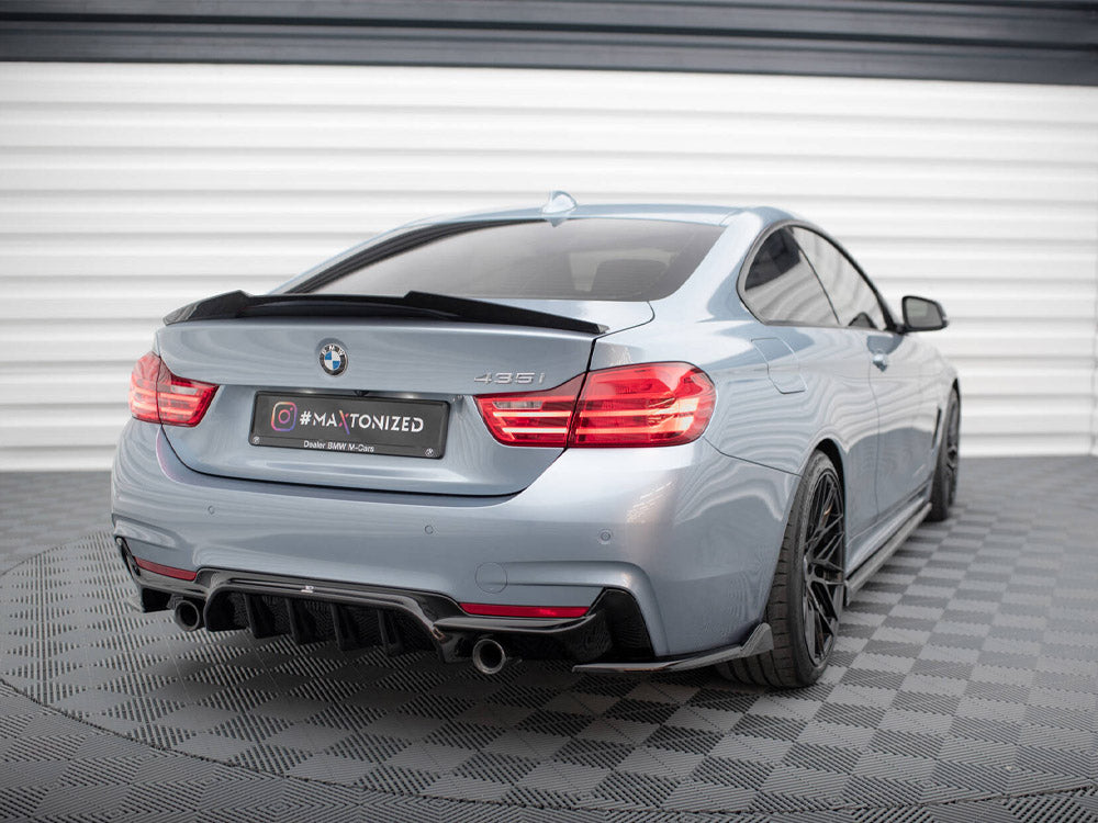 Maxton Design Rear Side Splitters V.5 BMW 4 Coupe / Gran Coupe M-Sport F32 / F36 - BM-4-F32-MPACK-RSD5G - Image 2