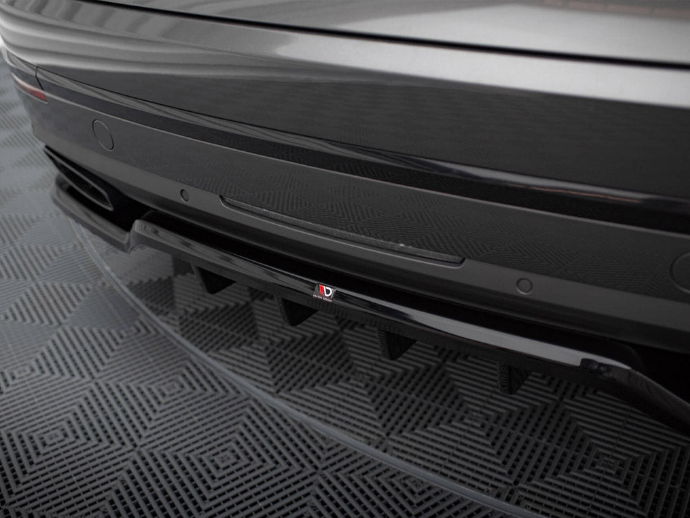 Maxton Design Central Rear Splitter (Vertical Bars) Bentley Bentayga Mk1 - BE-BE-1-RD1G+RD2G - Image 4